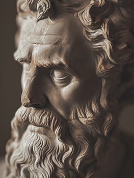Close up of a Classical Sculpture photo