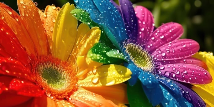 a close up of flowers photo