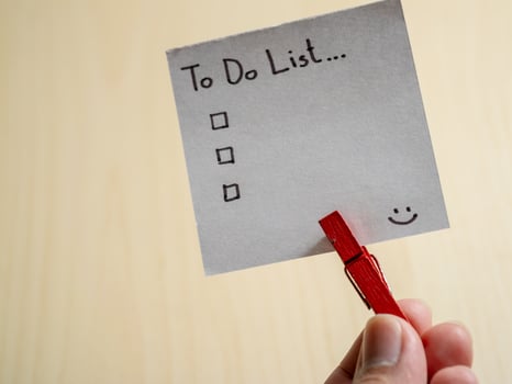 Task management tips creating effective to-do lists at home for better productivity photo