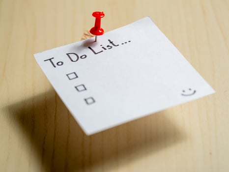 Effective to-do list strategies for home office productivity and time management photo