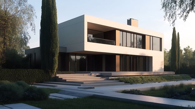 Stunning modern duplex home design captured in crisp high-resolution clarity photo