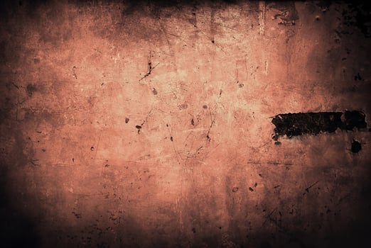 Rustic grunge texture with scratches and warm copper tones, ideal for vintage or industrial design backgrounds. photo