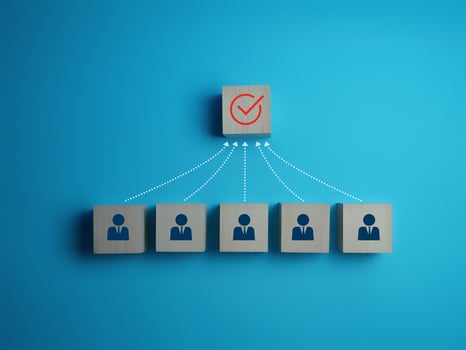 Business Team Strives for Accuracy and Sustainable Success photo