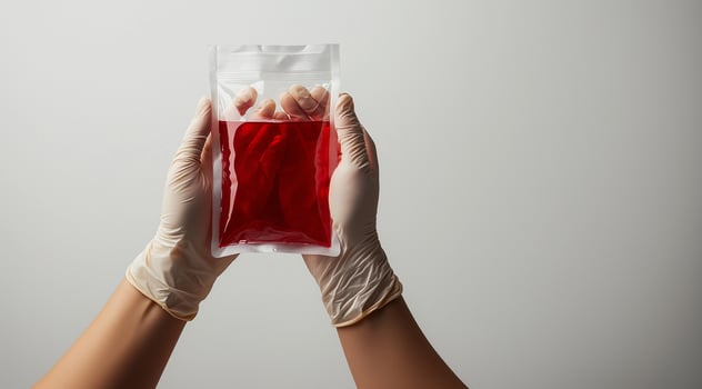 Blood Donor Month, blood, created using technology. photo