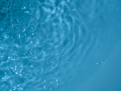 Blue water texture for nature movement background photo