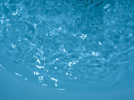 Blue water texture for nature movement background photo