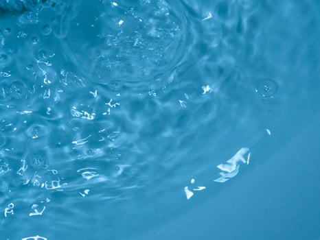 Blue cool water texture for nature movement background photo