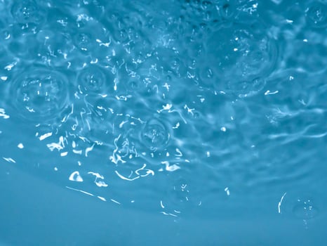 Blue water texture for nature movement background photo