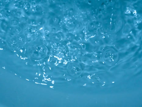 Blue water texture for nature movement background photo