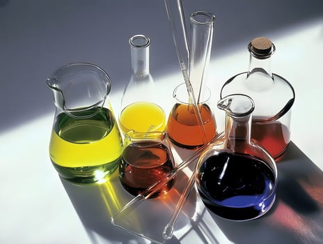 Chemical lab chemistry laboratory cleaning liquid photo