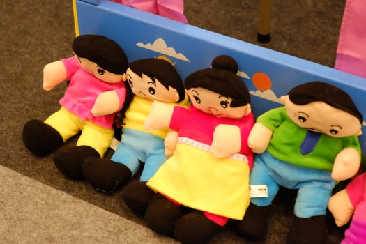 A vibrant array of wooden toys designed to enhance children's learning through play, promoting creativity and cognitive development. photo