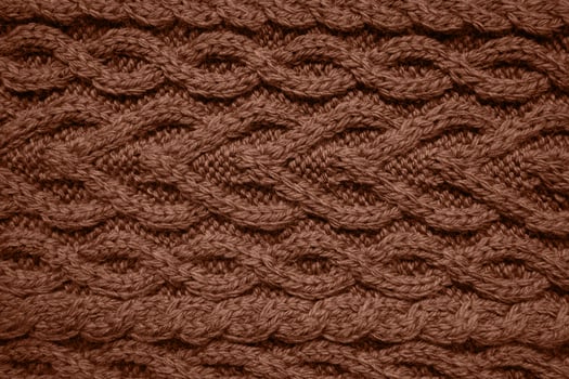 cable knit sweater pattern. Cozy nordic background. Ornate wool texture color of 2025 year photo