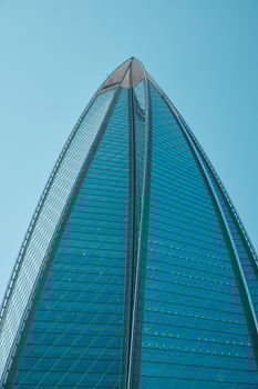 Stunning Architectural Marvel A Towering Glass Structure That Redefines Urban Landscapes photo