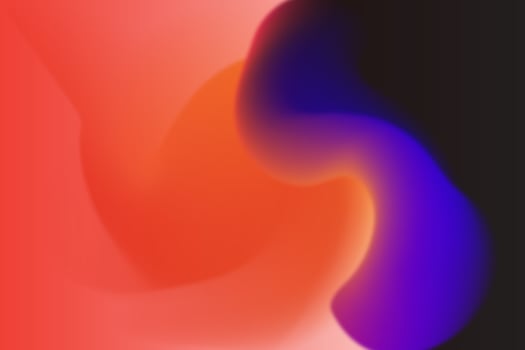 Purple and orange luxury wave smooth abstract background. Horizontal template for digital landing page photo