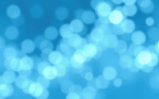Beautiful blue bokeh effect creates a calming and tranquil atmosphere in a serene environment photo