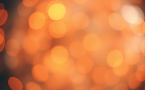Vibrant bokeh lights create a warm atmosphere perfect for celebrations and gatherings during nighttime events photo