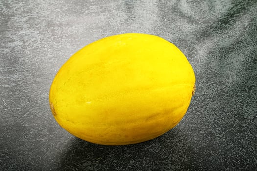Sweet and juicy ripe melon photo