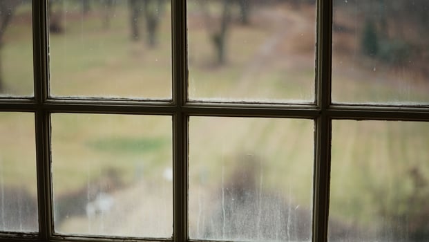An old house built with the concrete located in the Dolystown of the USA photo