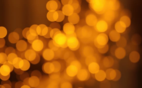 Soft golden lights create a warm and inviting atmosphere during a festive evening celebration at a cozy venue photo