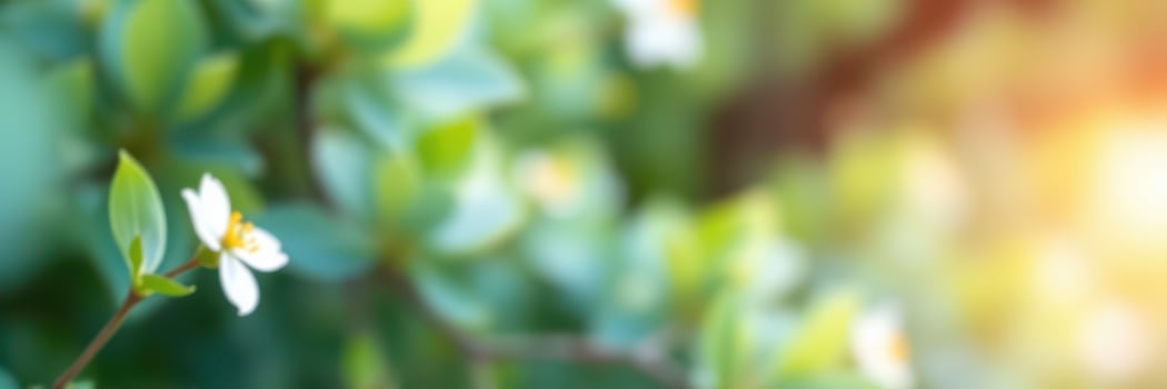 Beautiful flowers bloom in a lush garden during a sunny afternoon photo
