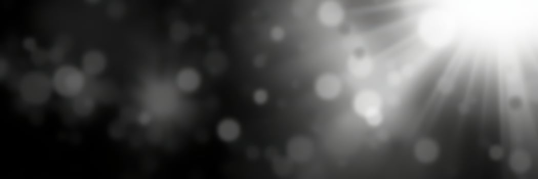 Beautiful play of light and dark with shimmering bokeh effect in abstract design photo