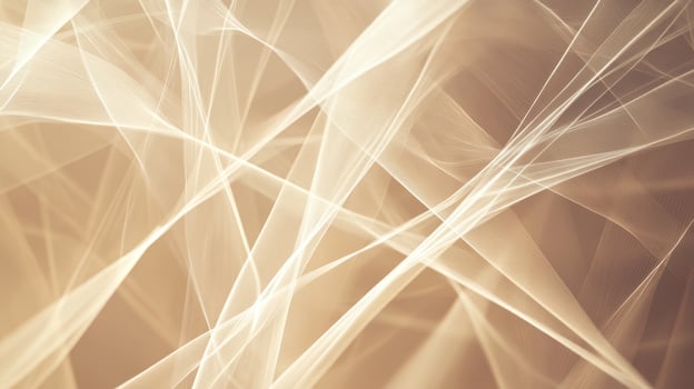 Thin lines illuminated to form intersecting shadows, artistic and modern design. Light shadow 3d pattern photo