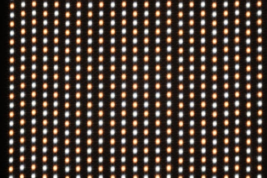 Innovative LED Light Display Featuring a Beautifully Patterned Arrangement of Colors and Brightness photo