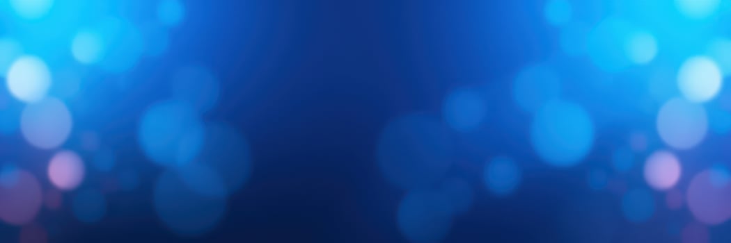 Vibrant blue bokeh background creates a tranquil atmosphere perfect for design projects, digital art, and presentations photo