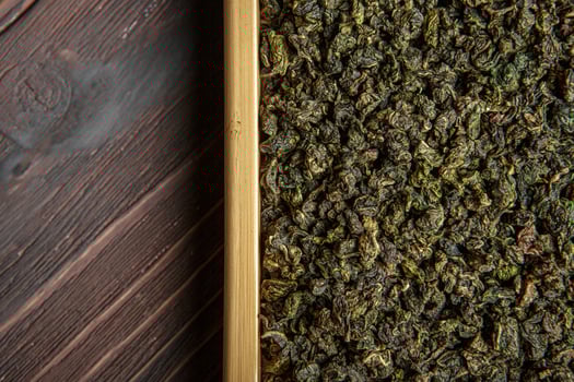 A HighQuality and Detailed Cannabis CloseUp Image Set on a Wooden Background Surface photo