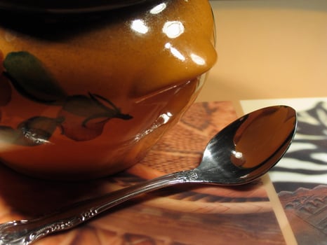 Tableware and Cutlery for Serving Cuisine photo