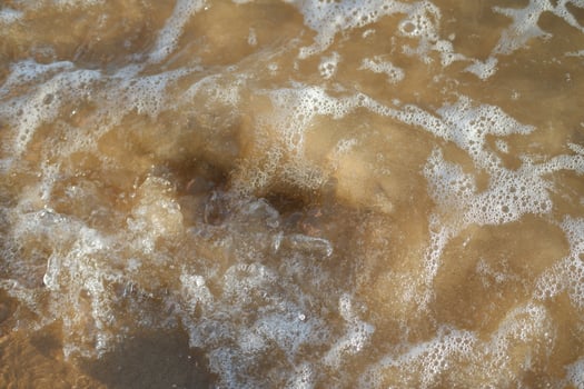 sea surf wave on the beach, closeup of photo, nature series photo