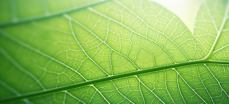 close up of green leaf texture photo