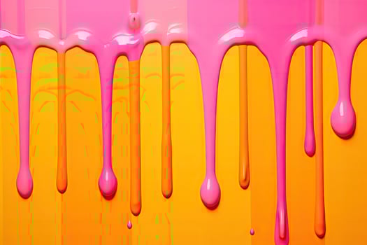 Vibrant dripping paint abstract background photo