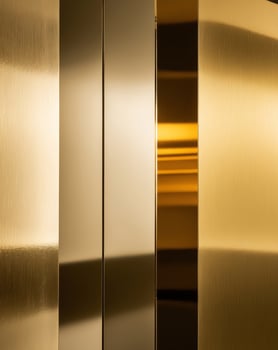 Gold shiny wall abstract background texture photo