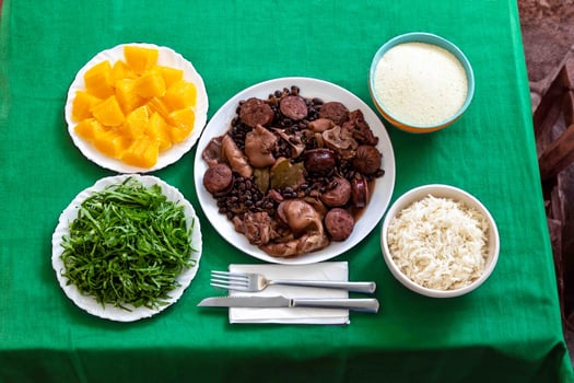The best complete traditional Brazilian feijoada photo