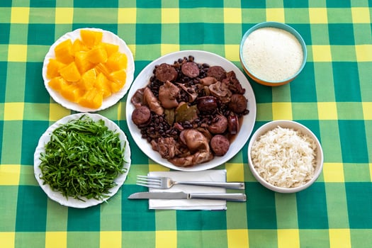 The best complete traditional Brazilian feijoada photo
