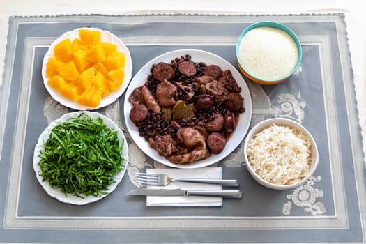 The best complete traditional Brazilian feijoada photo