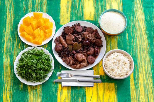The best complete traditional Brazilian feijoada photo