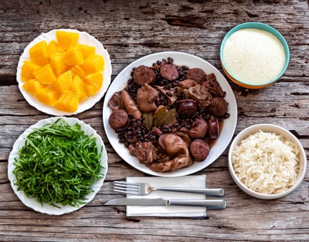 The best complete traditional Brazilian feijoada photo