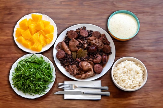 The best complete traditional Brazilian feijoada photo