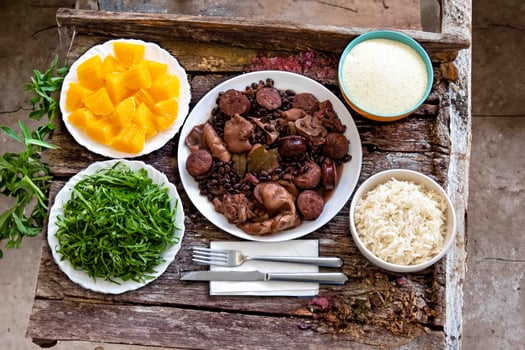 The best complete traditional Brazilian feijoada photo