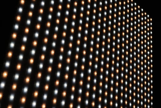 Experience the captivating beauty of a vibrant LED Light Wall Display that enchants all who see it photo