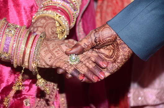 Indian wedding ceremony photo