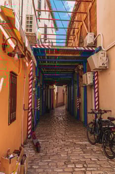 03.07.24 Porec Croatia. Streets of the old historic town photo