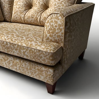 Couch on the plain background photo
