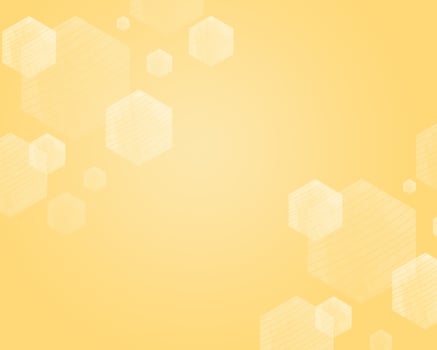 Hexagon geometric gold yellow gradient color photo
