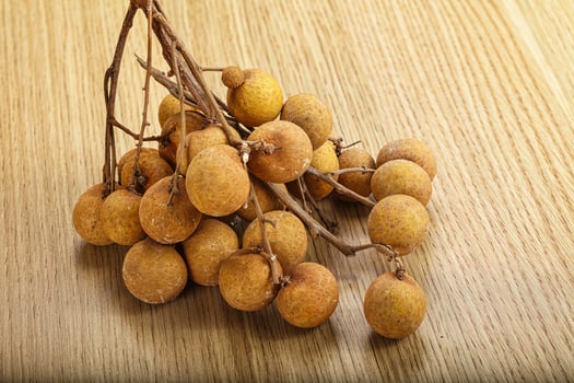 Ripe sweet tropical Longan fruit photo