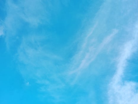 white cloud with blue sky background photo