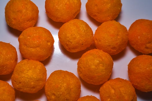 bunch of cheese balls photo