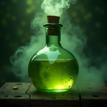 Enigmatic Elixir A Botanical Symphony of Juniper, Pineapple, and Floral Essences photo